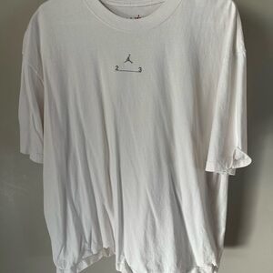 Jordan White Graphic Tee